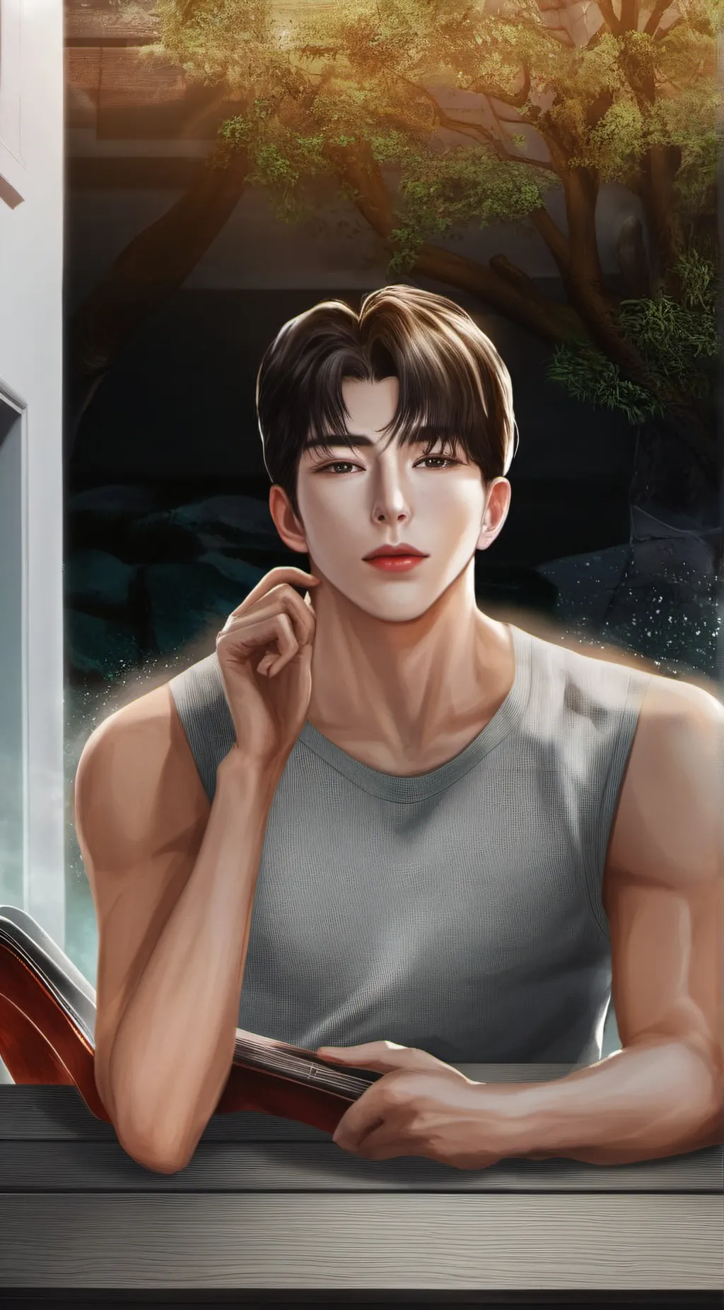 ai character: max background