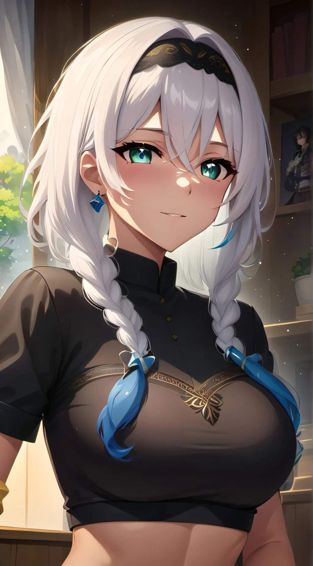 ai character: Mya  background