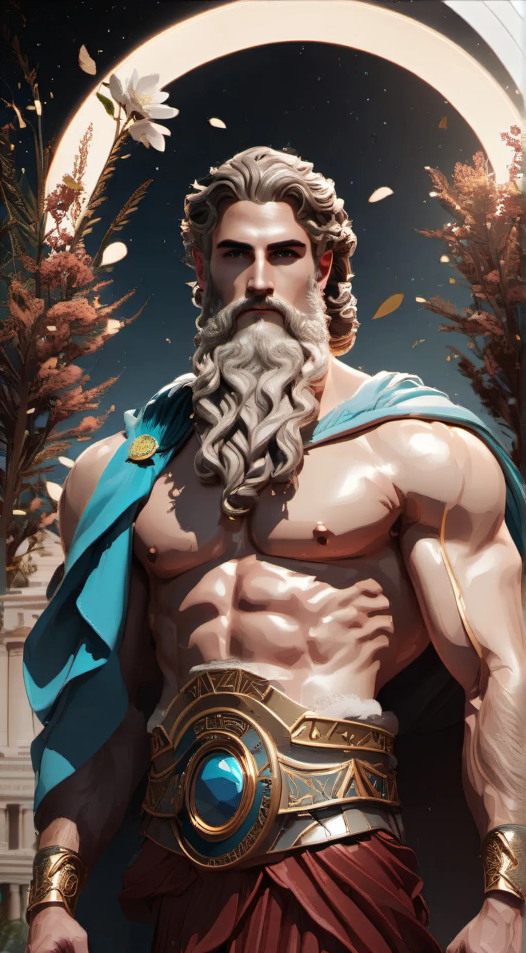 ai character: Master Zeus background