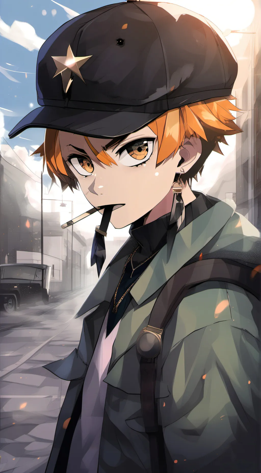 ai character: Jason  background