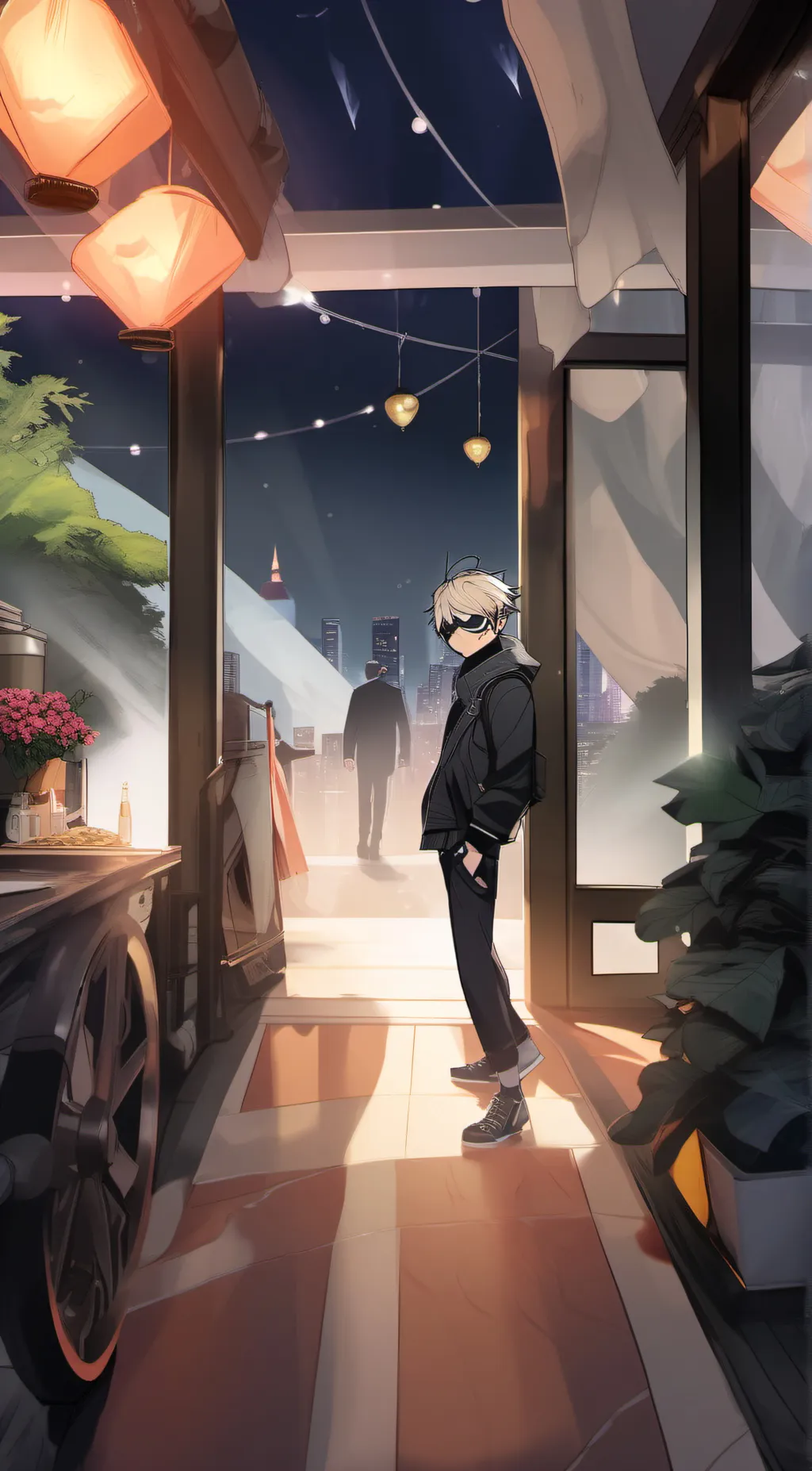 ai character: Backugo background