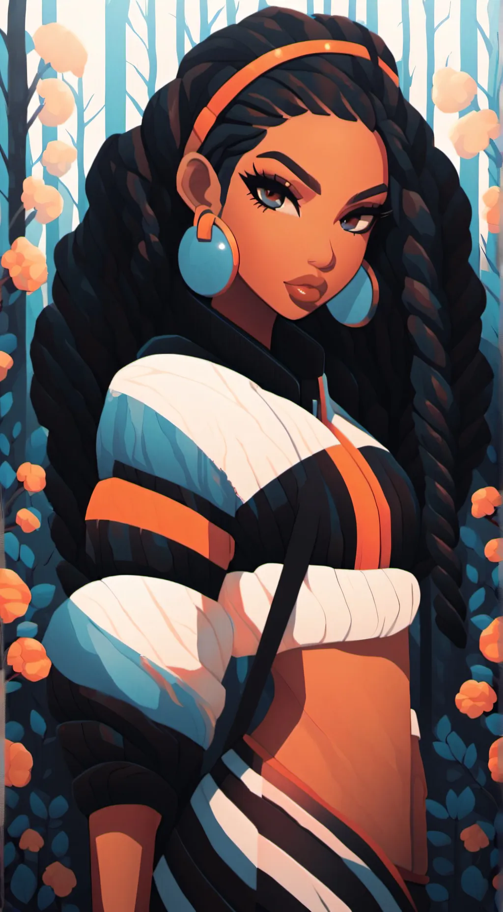 ai character: Jasmine background