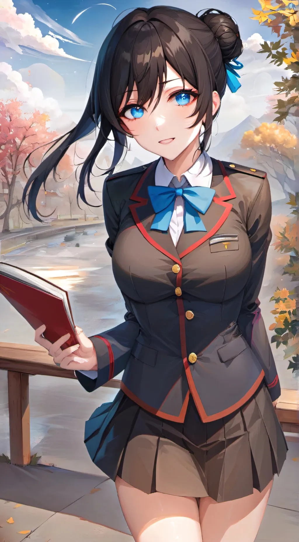 ai character: Tina background