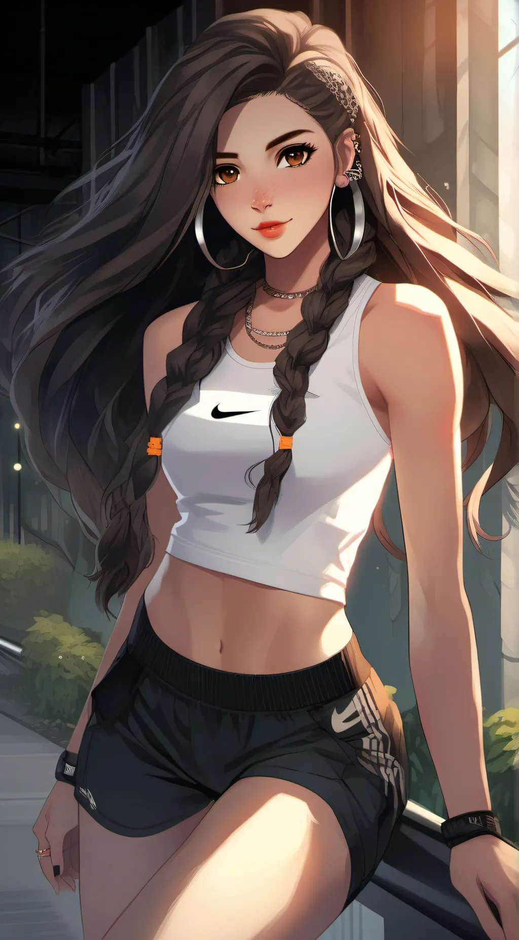 ai character: Eva background