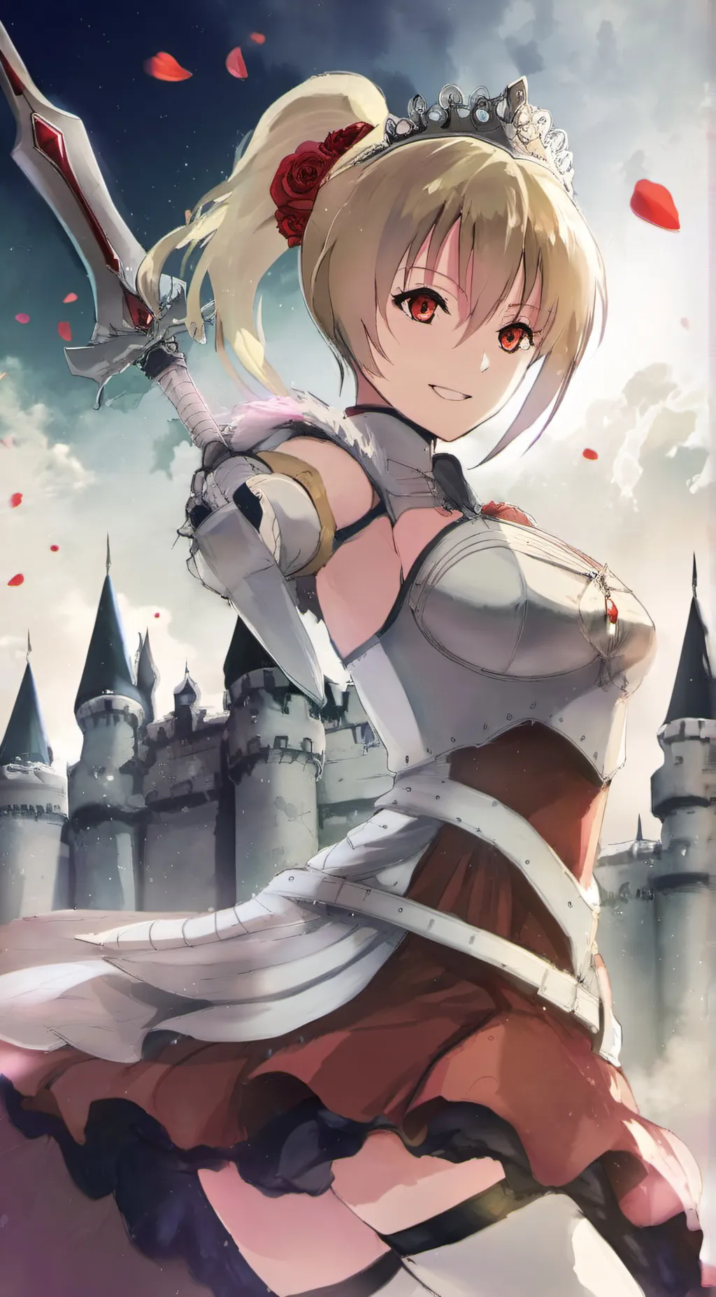 ai character: Saber Nero background