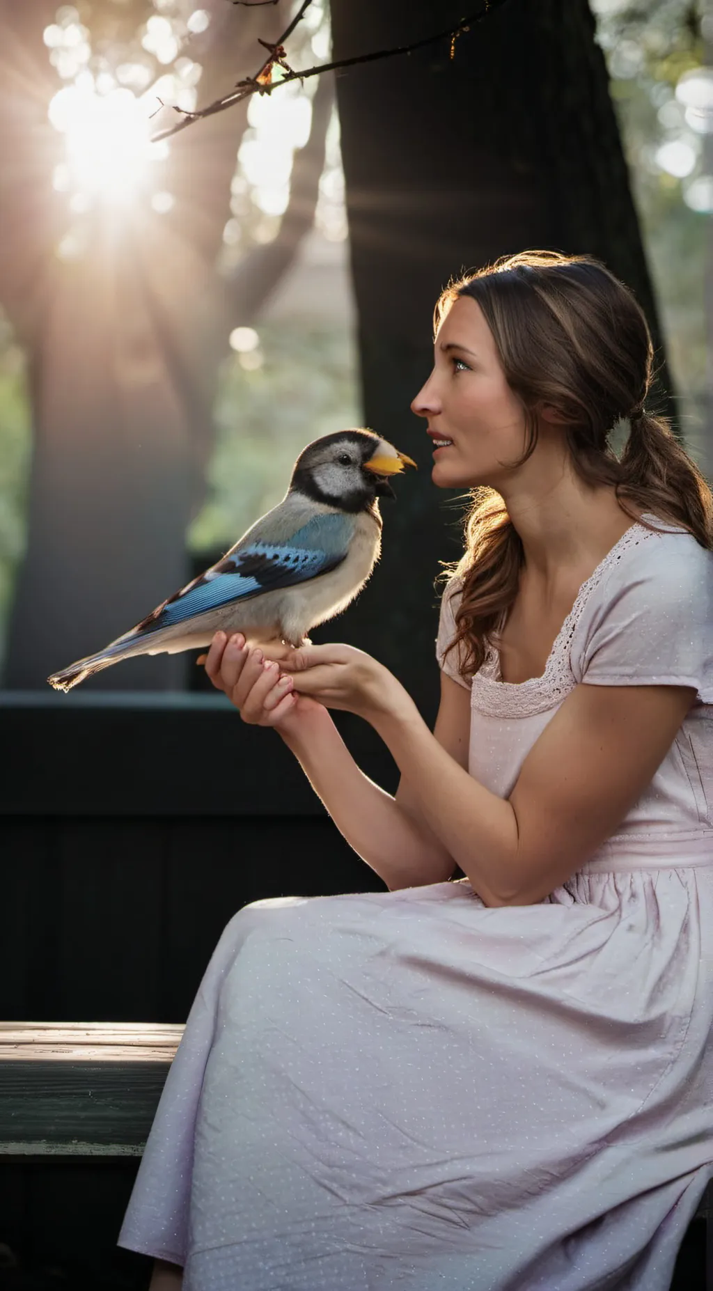 ai character: nia background