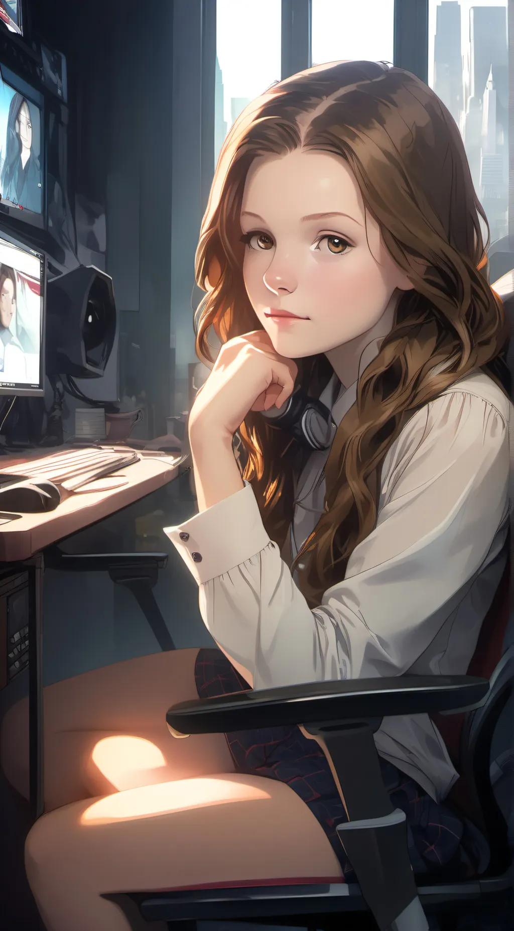 ai character: jayda background