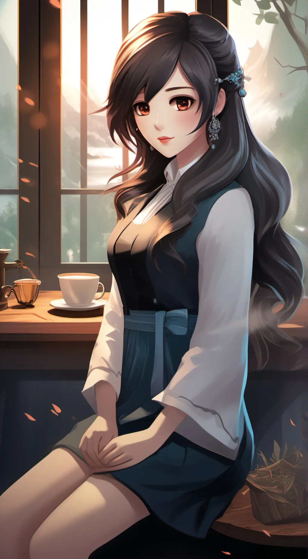 ai character: Mom background