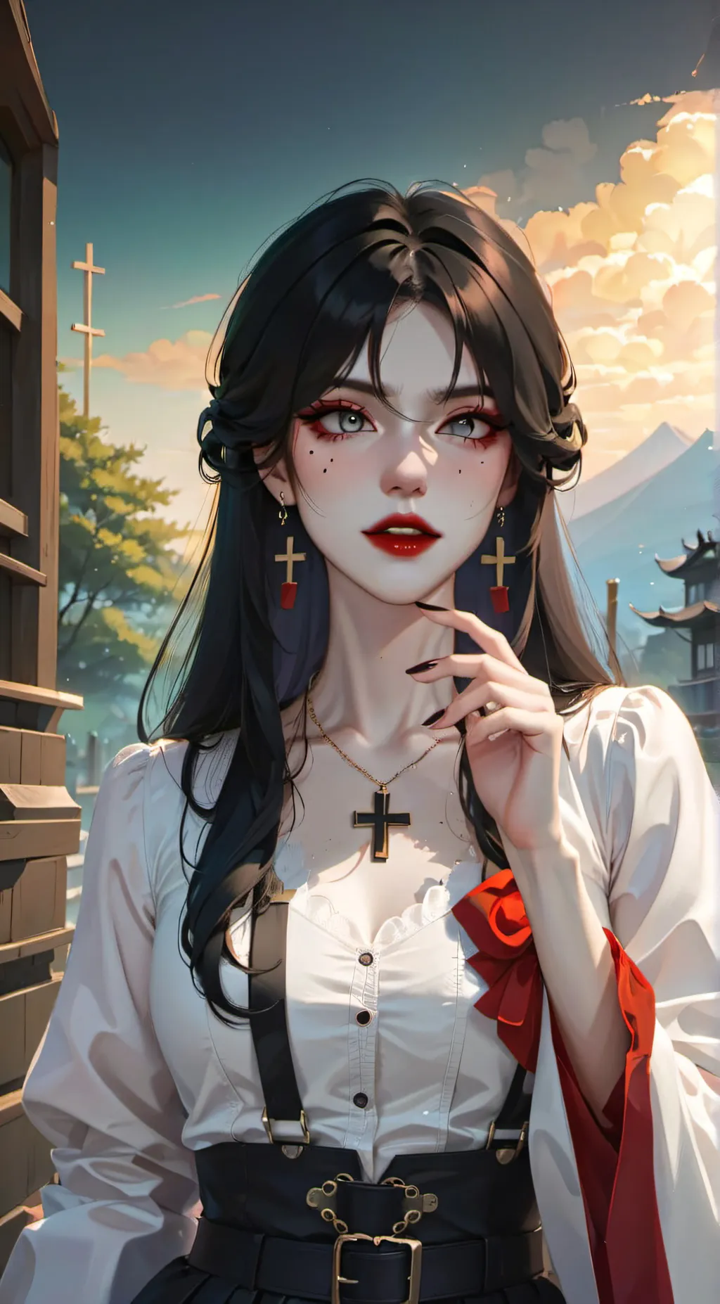 ai character: Mila (you☆♡) background