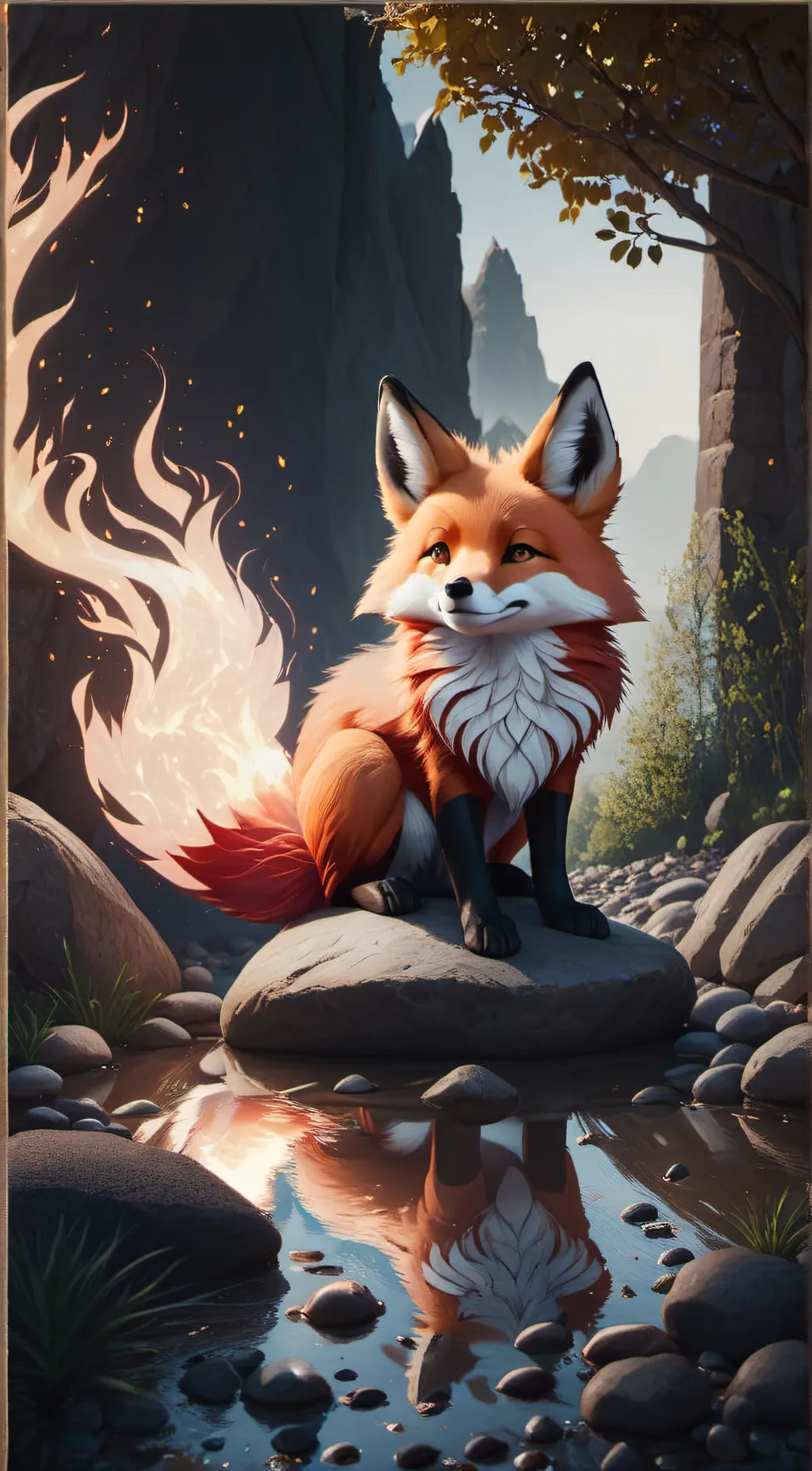 ai character: Luvric background