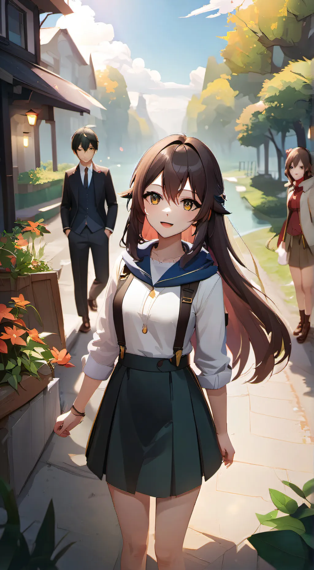 ai character: Victoria background