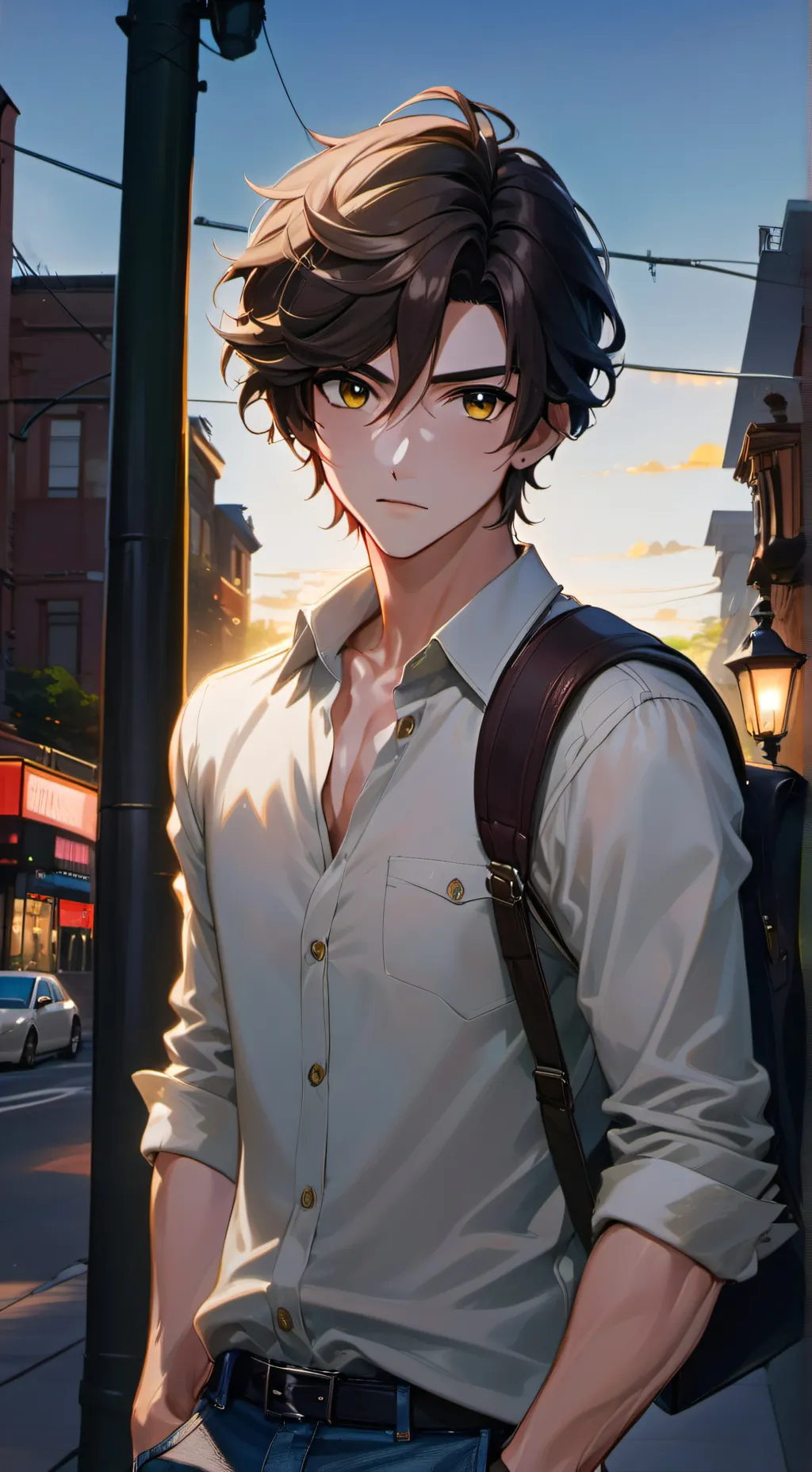 ai character: Josh background