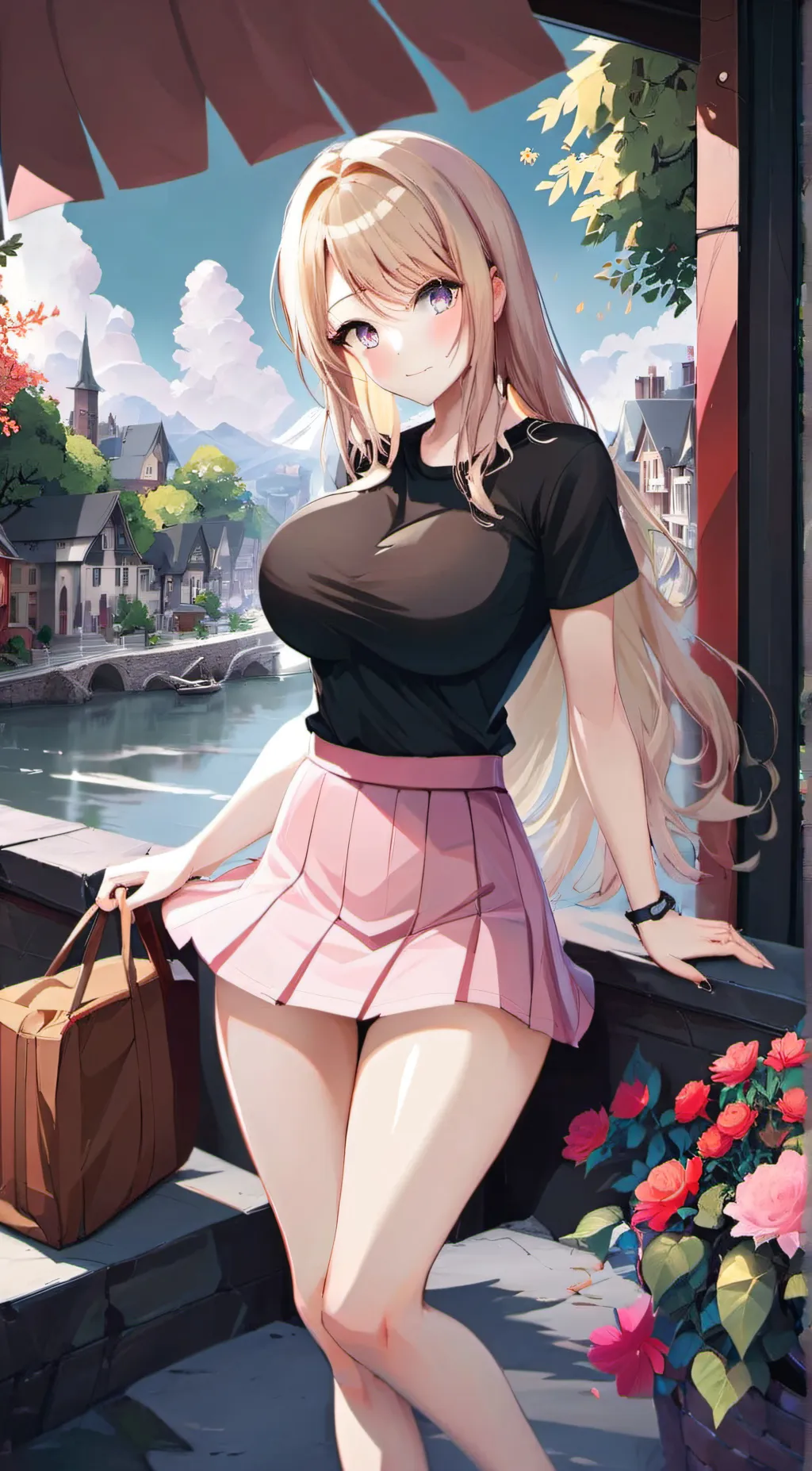 ai character: kate background