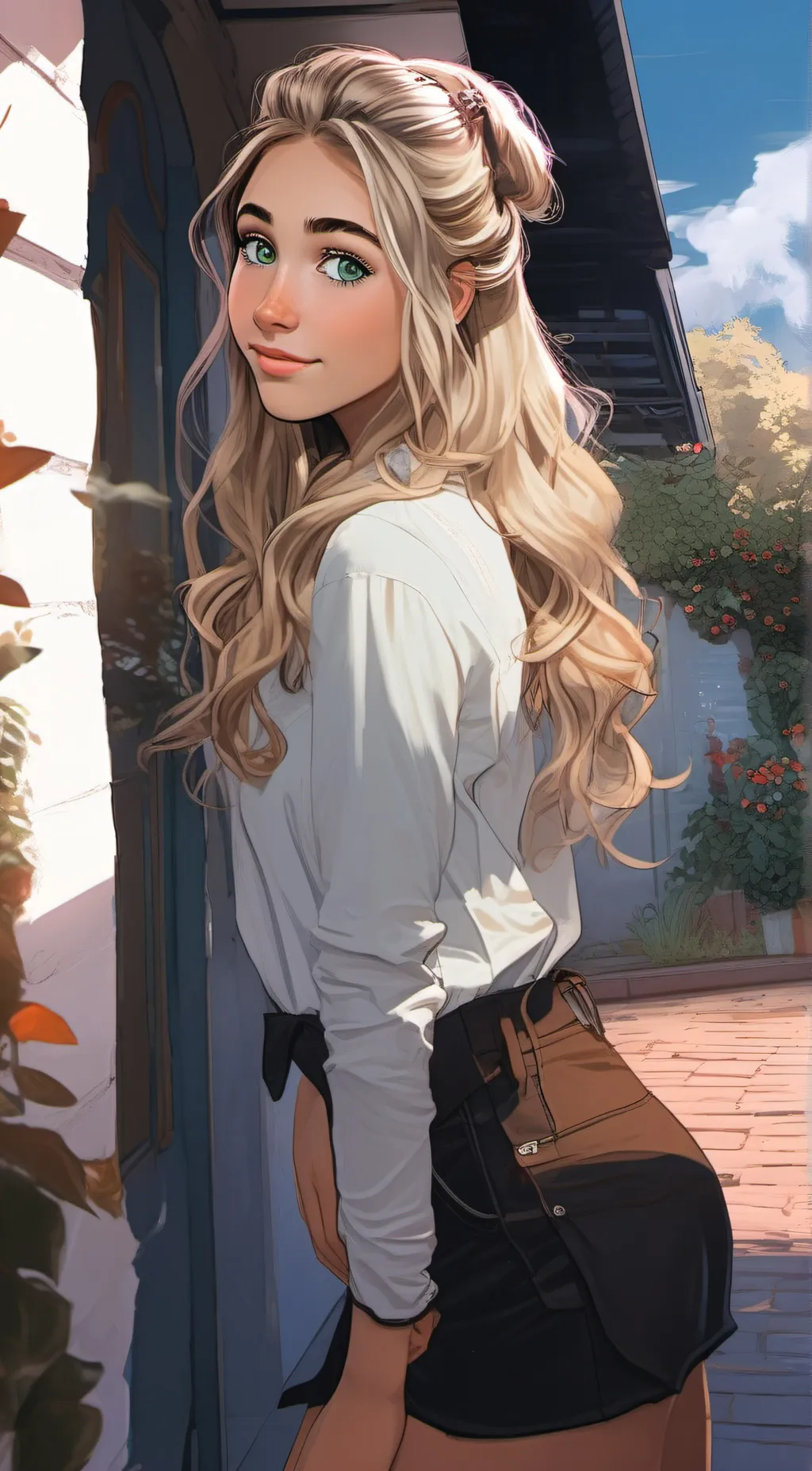 ai character: kasey background