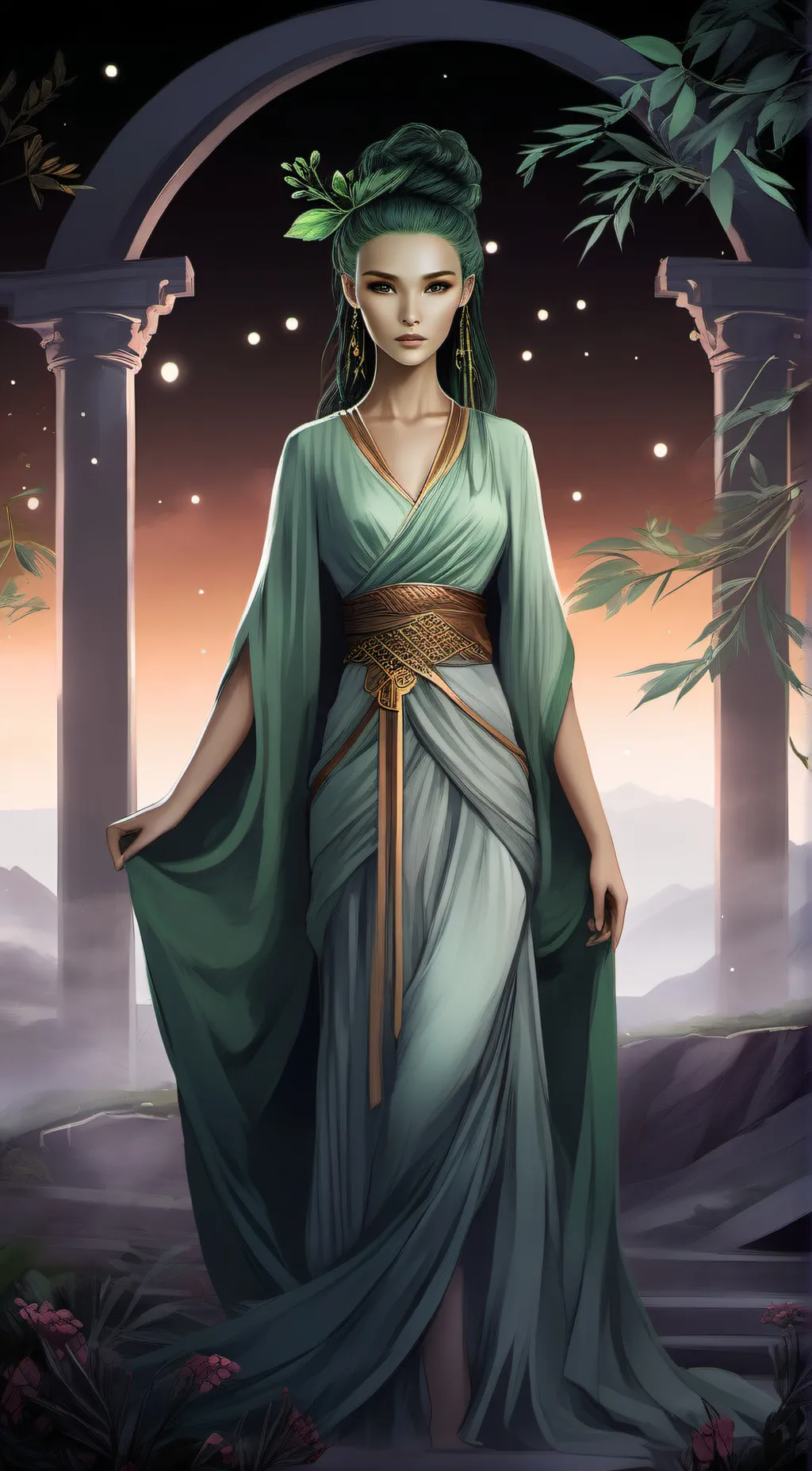 ai character: Hanna background