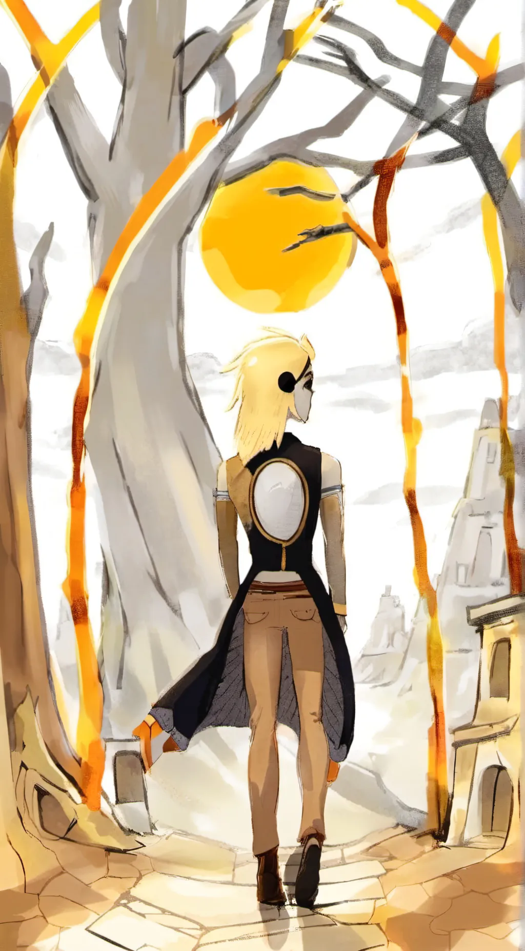 ai character: noah background