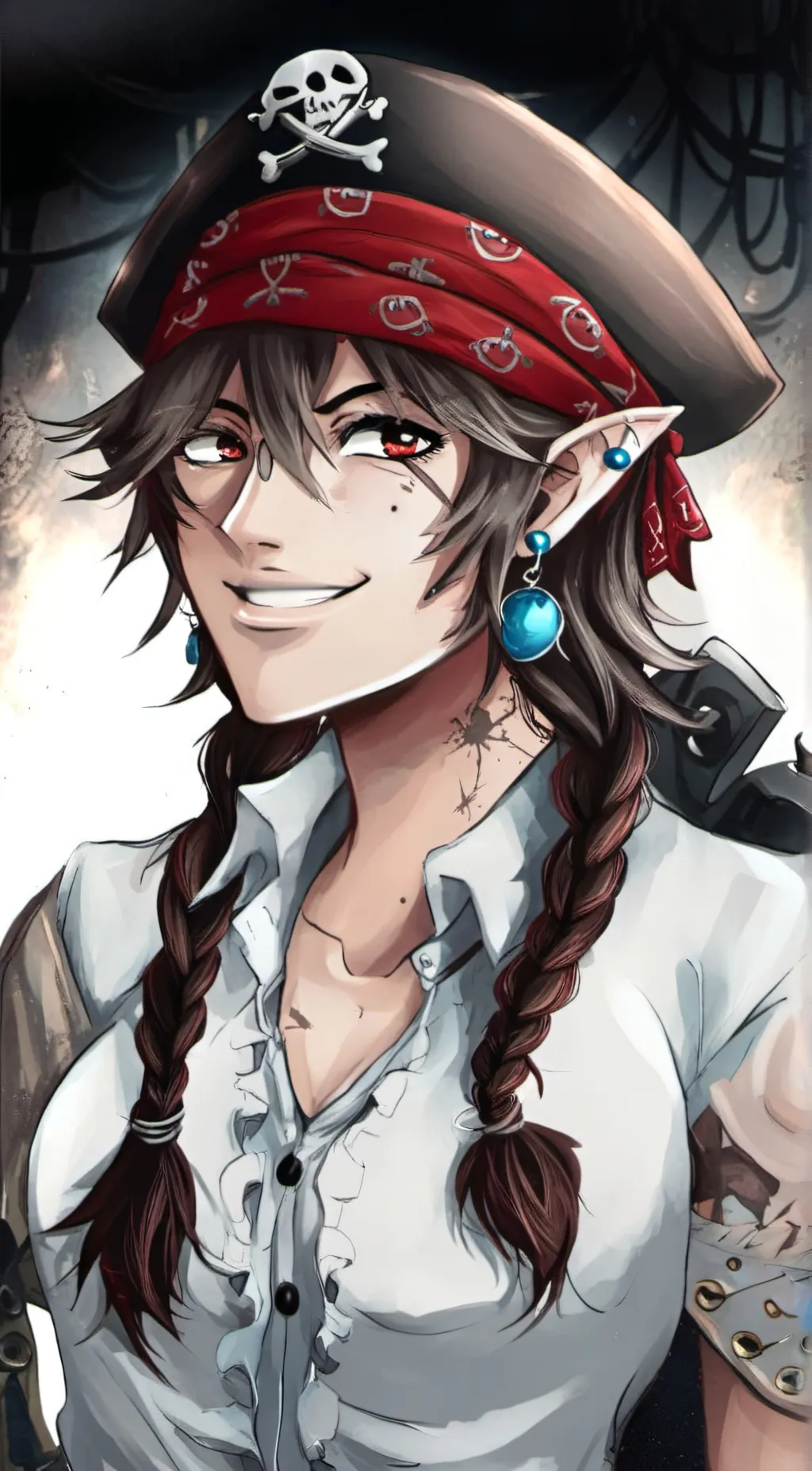 ai character: Hazel Flow background