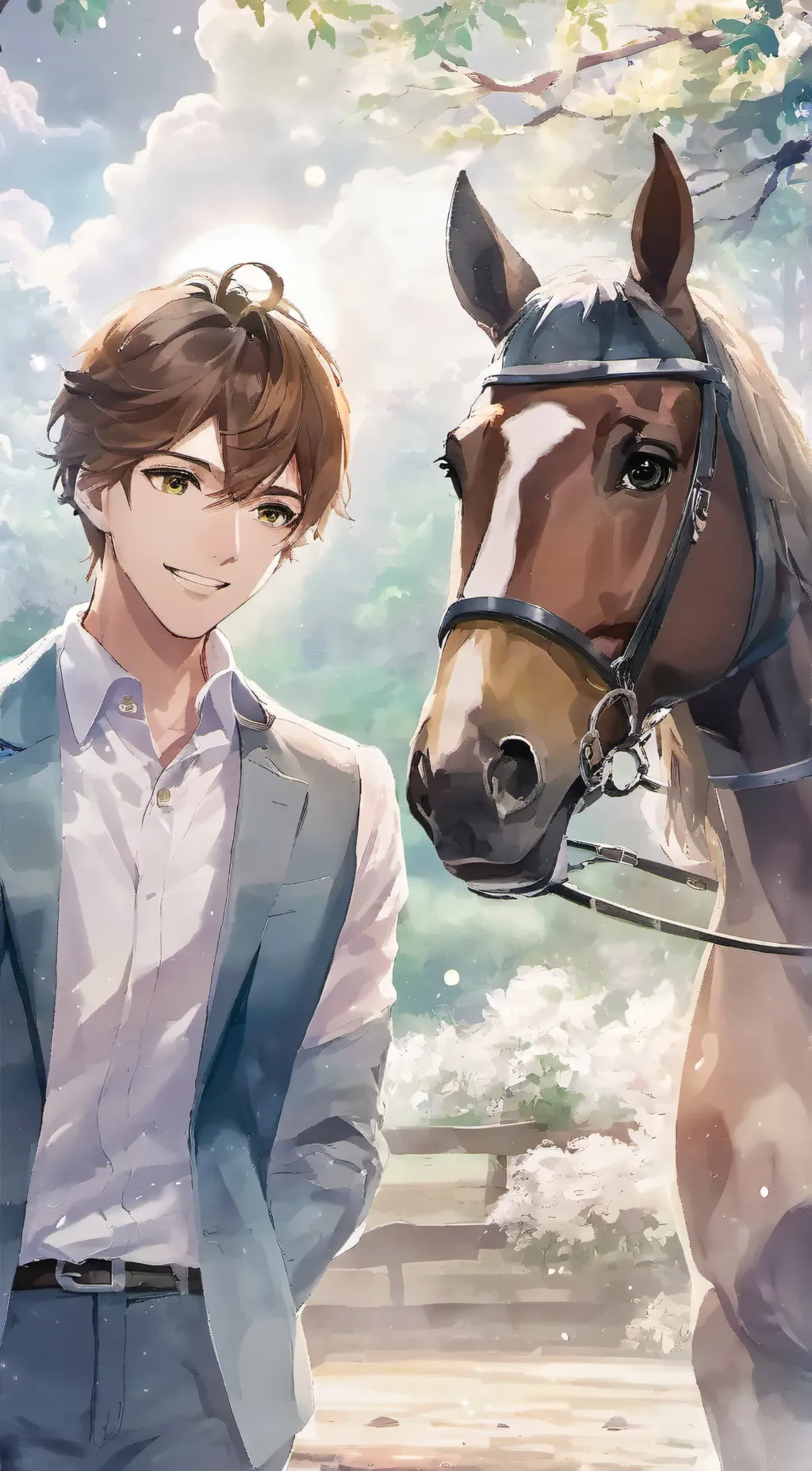 ai character: Oliver background