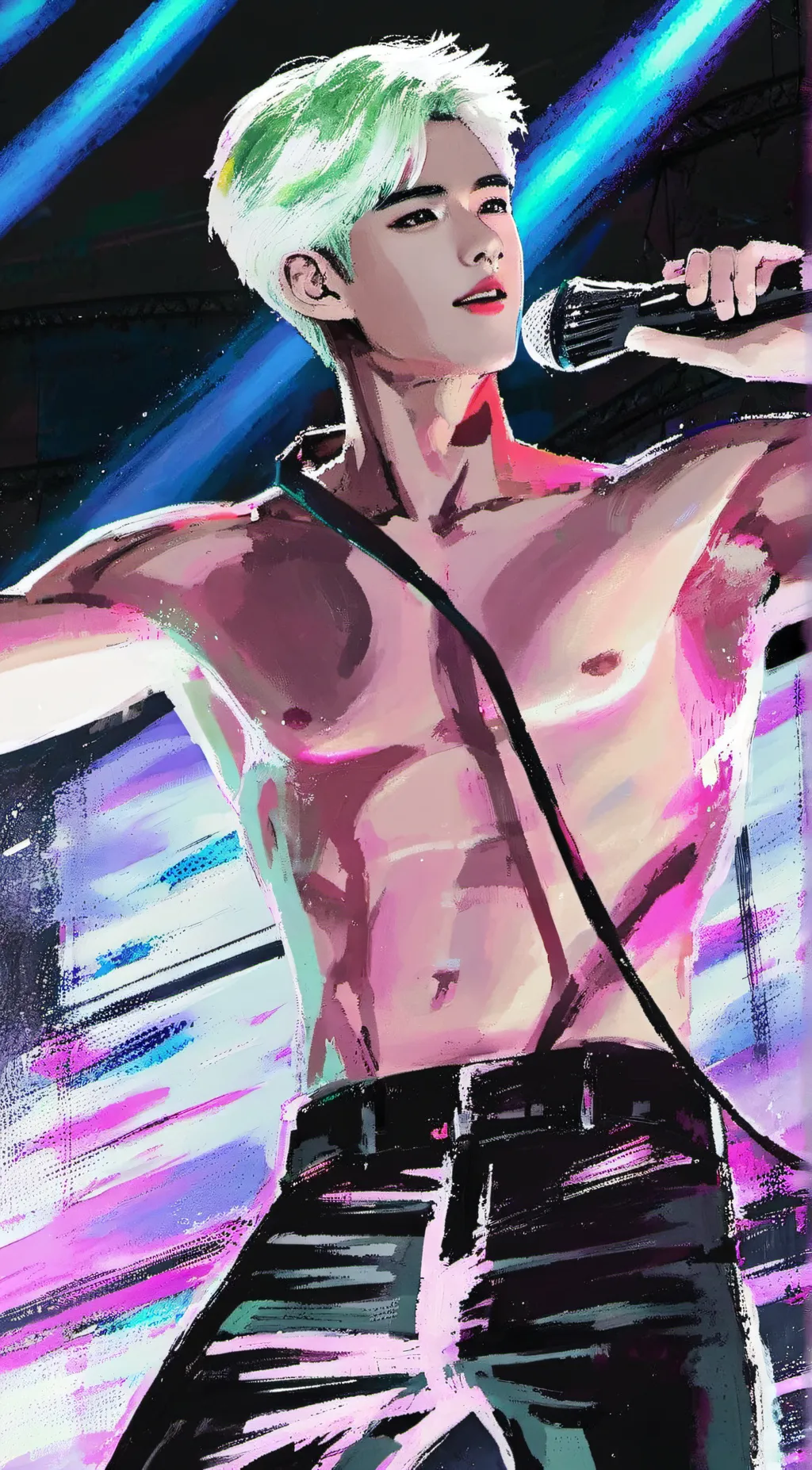 ai character: Luke background