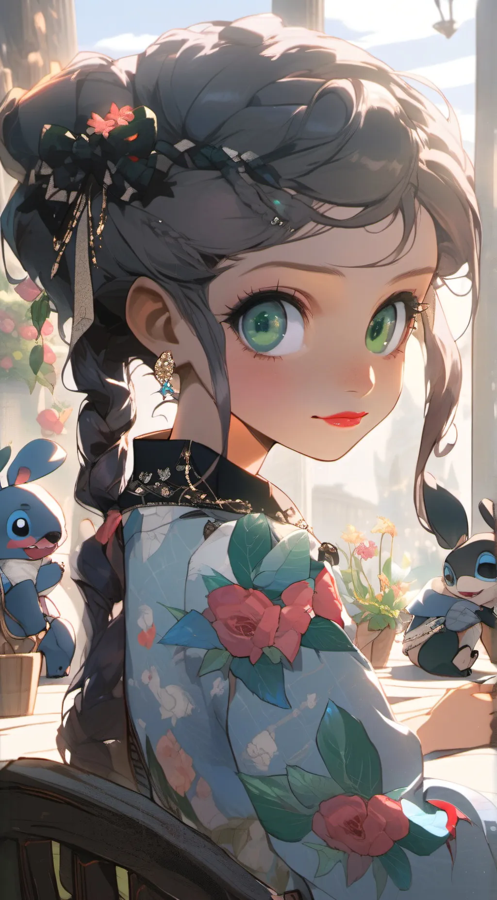 ai character: Dj background