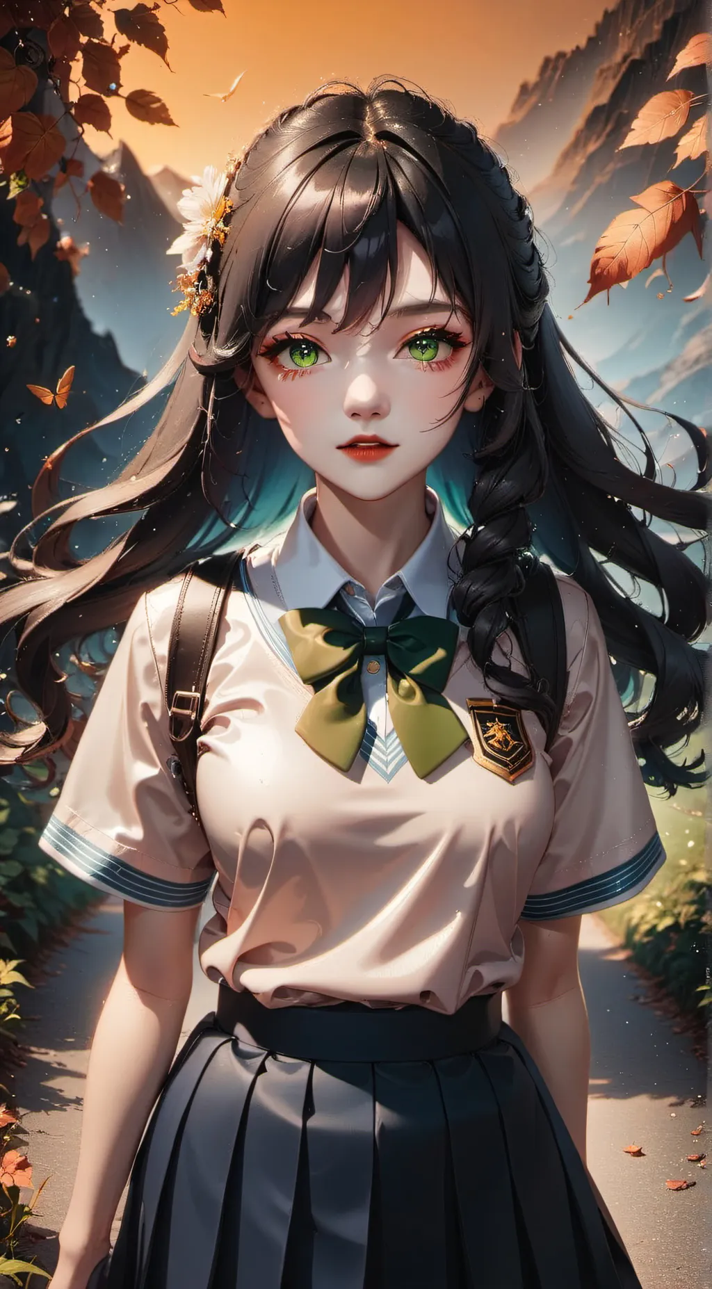 ai character: Alana  background