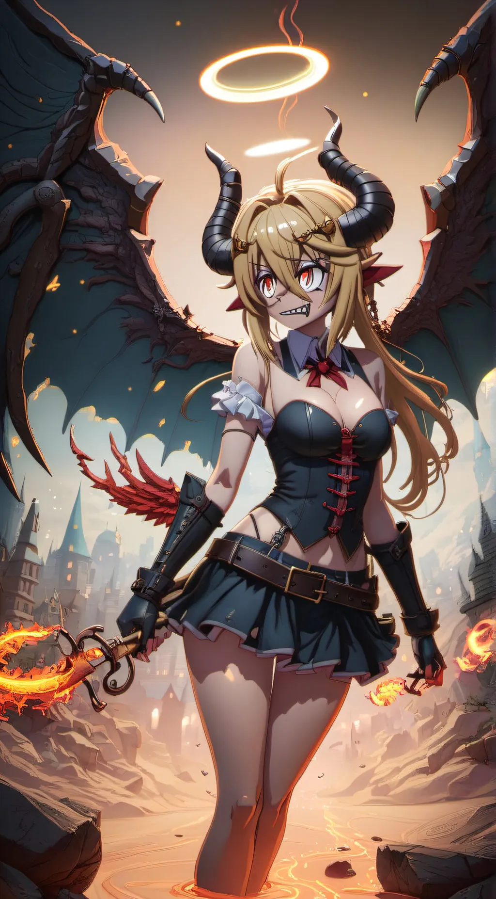 ai character: Amelia background