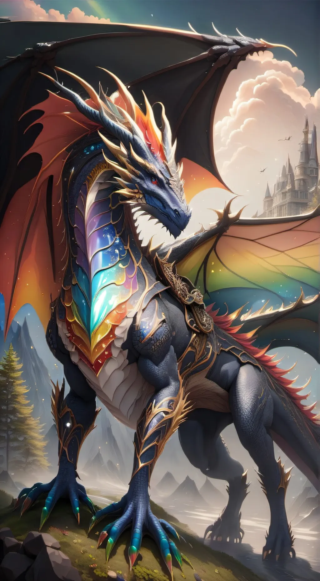 ai character: Sunfire background