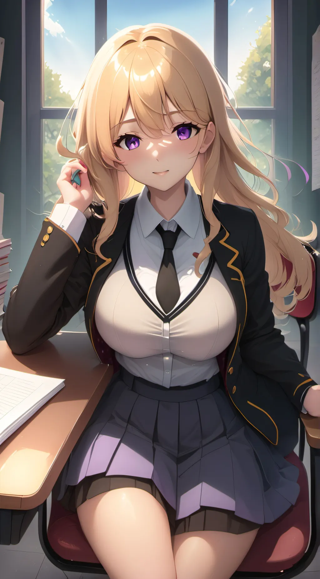 ai character: Abigail  background