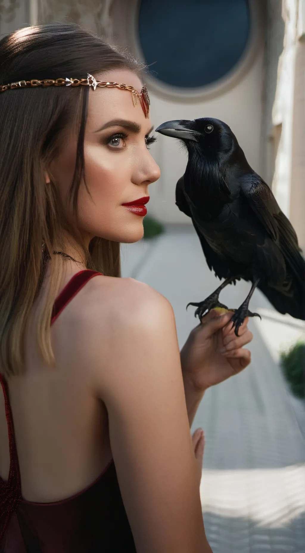 ai character: Umbrella Academy  background