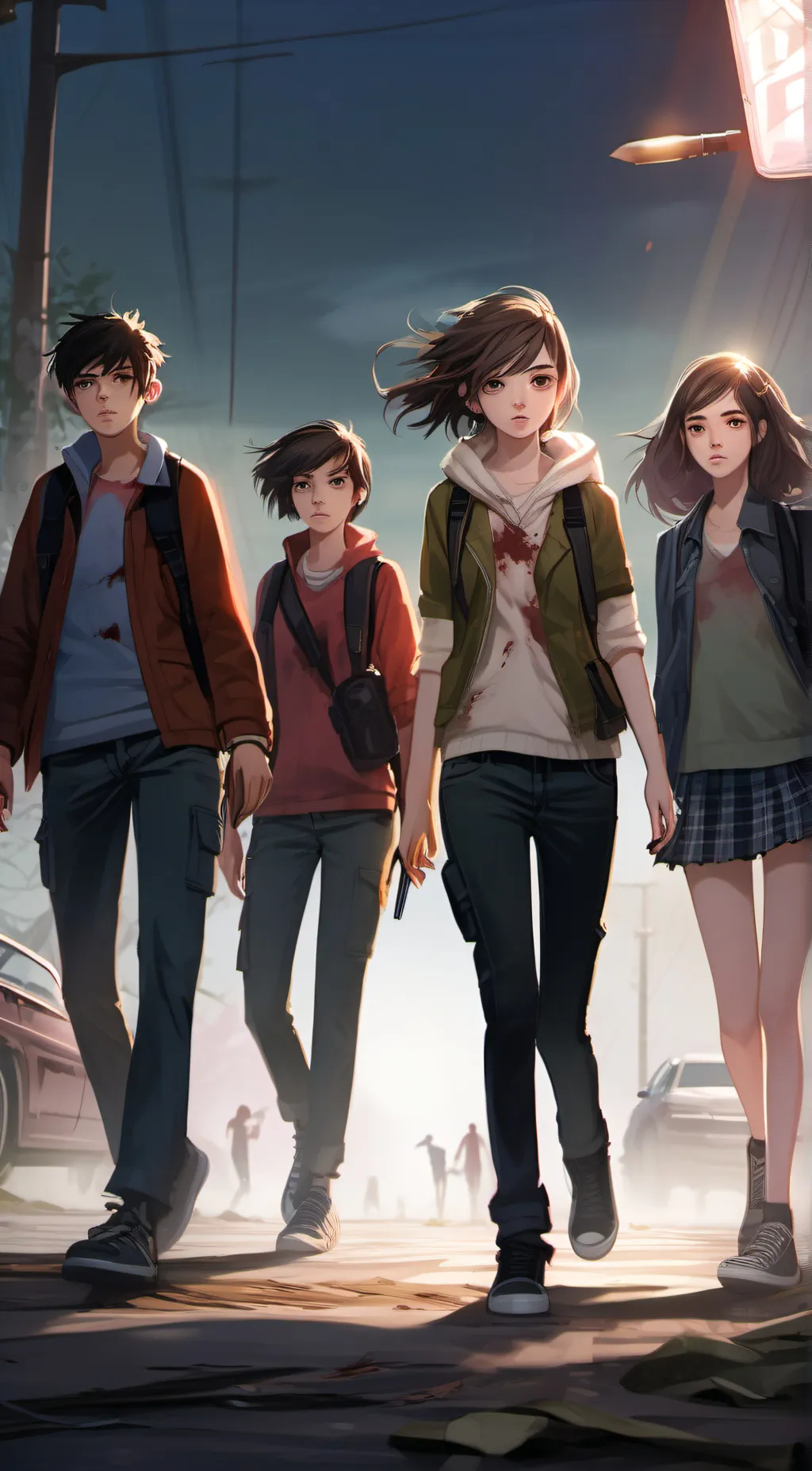 ai character: the group  background