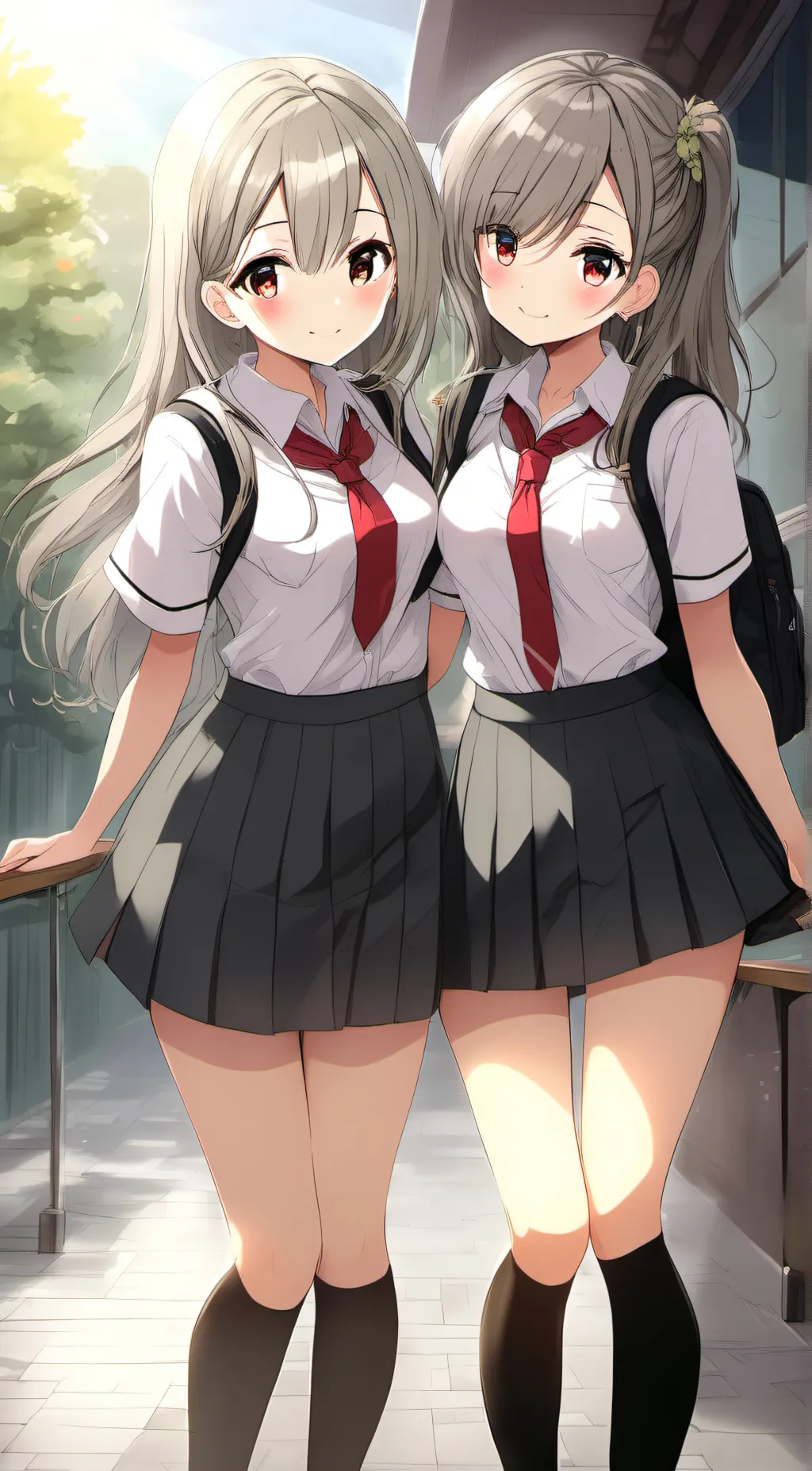 ai character: Janet And Janice background