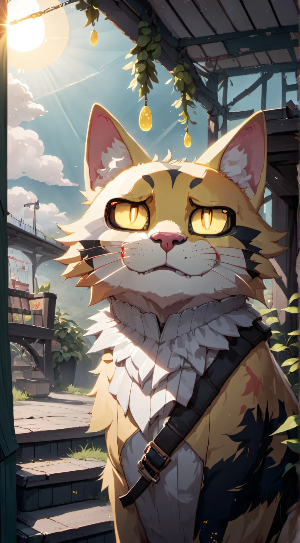 ai character: sundrop background