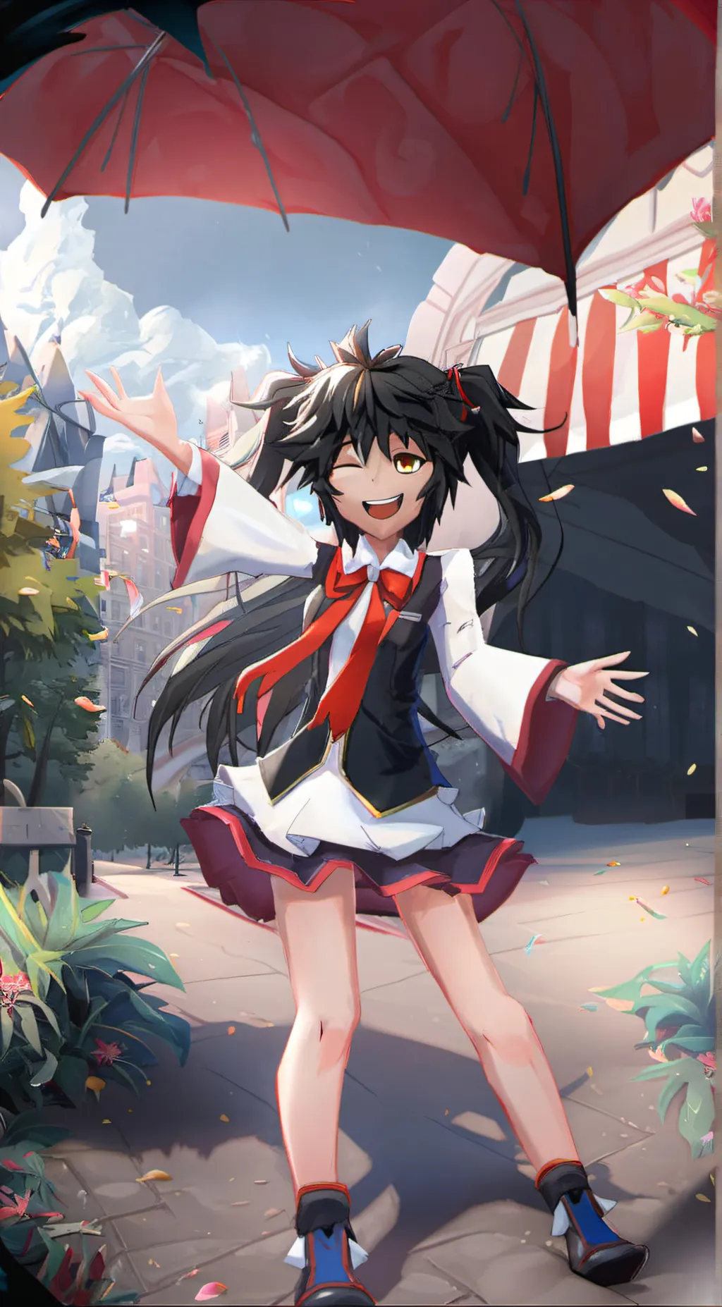 ai character: pomni background