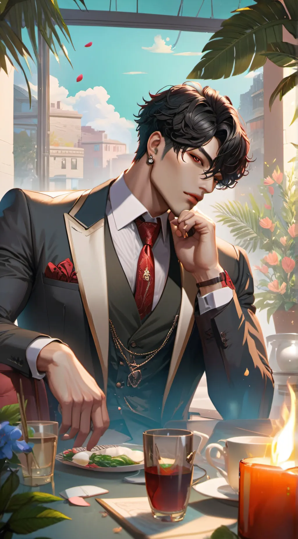 ai character: Asher background