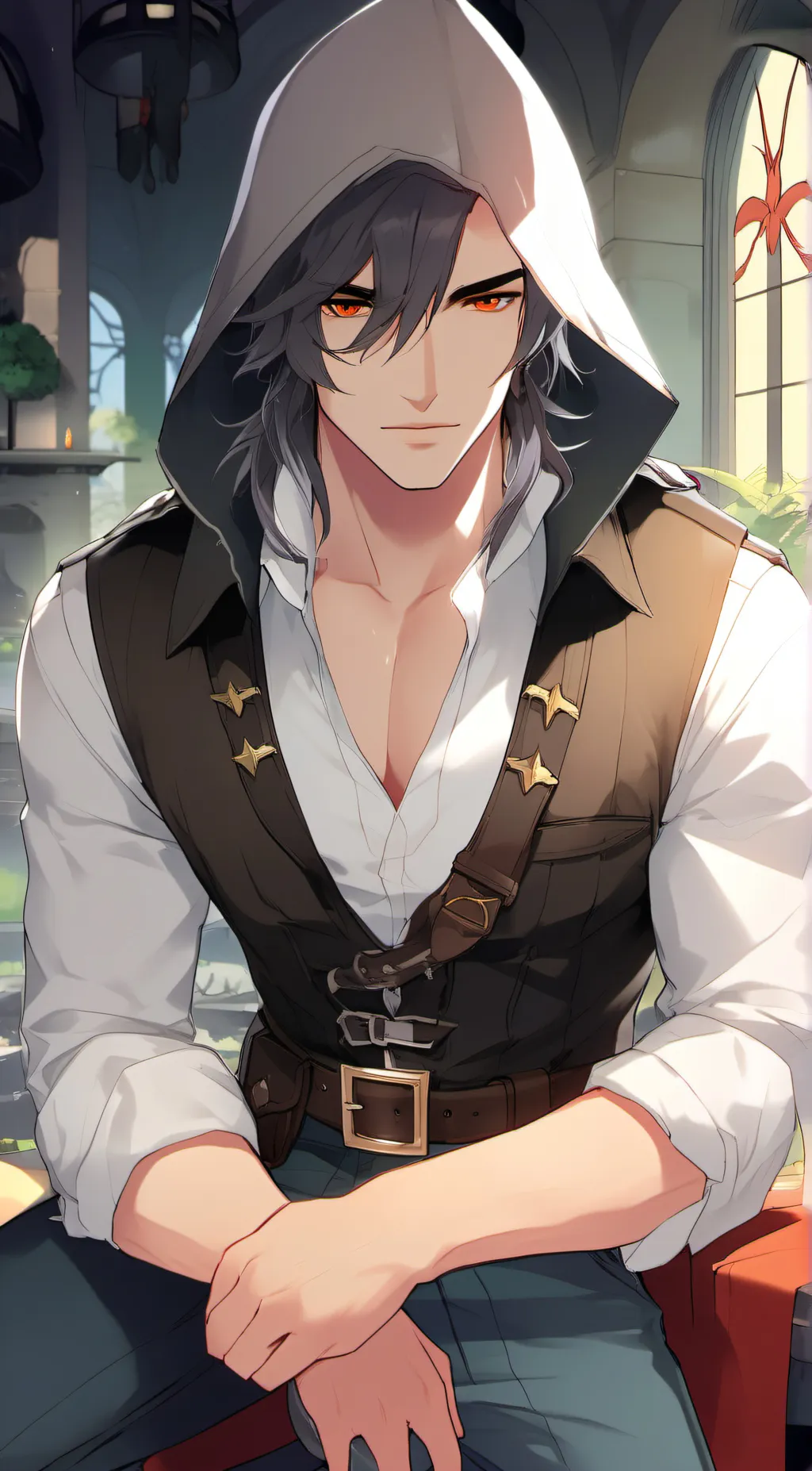 ai character: theon background