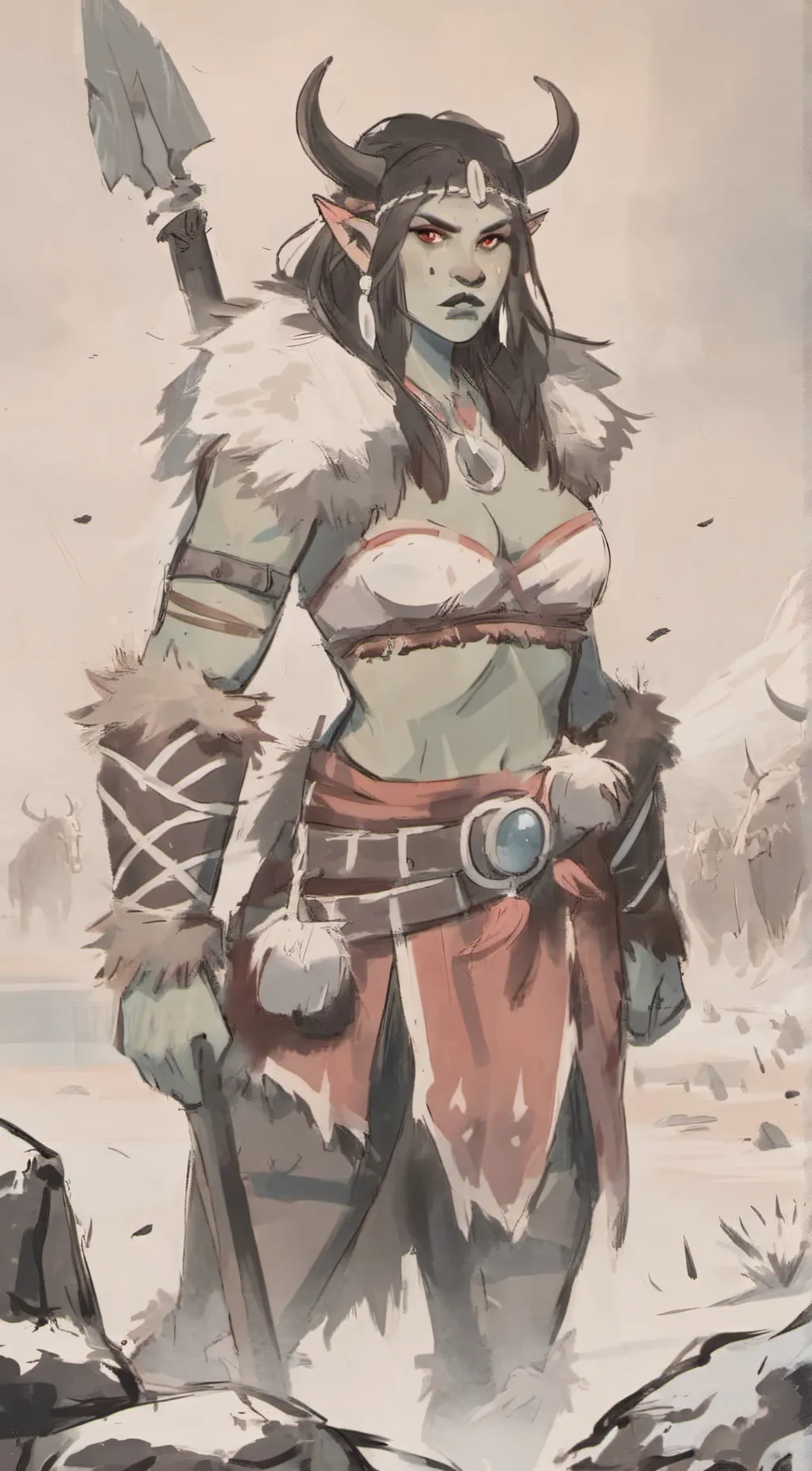 ai character: Da-Ve background