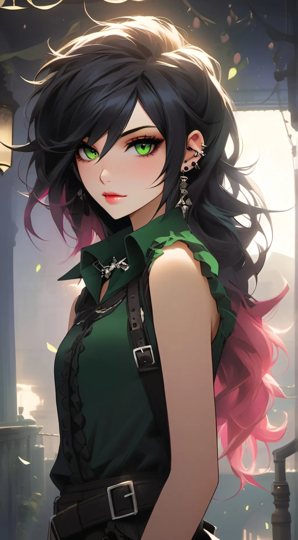 ai character: koyako background