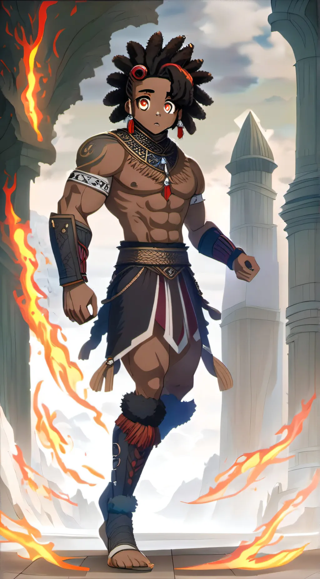 ai character: Detae background