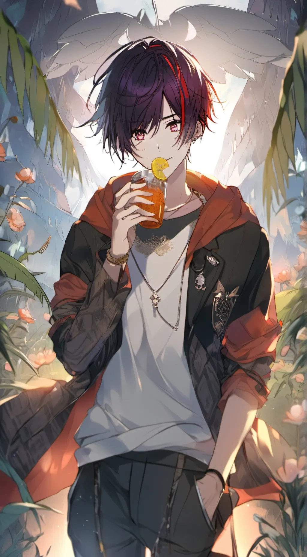 ai character: maxy background