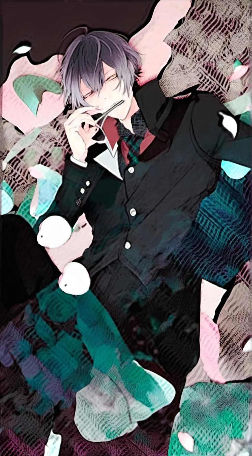 ai character: azusa mukami  background