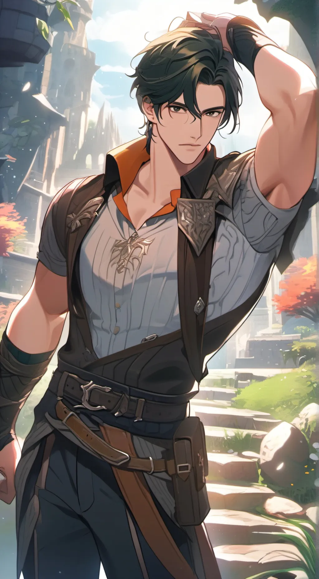 ai character: Tristan Valour background