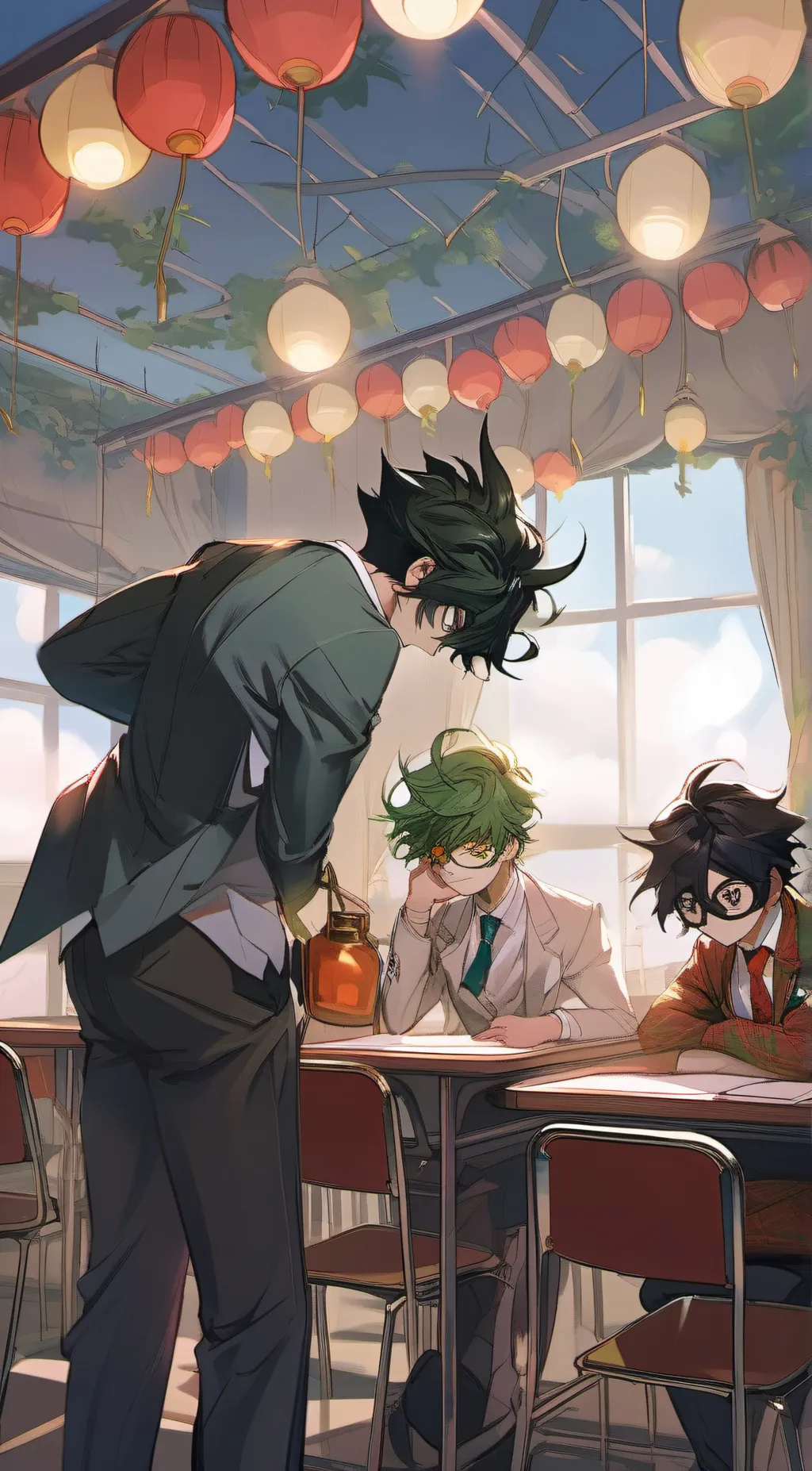 ai character: Class 1a background