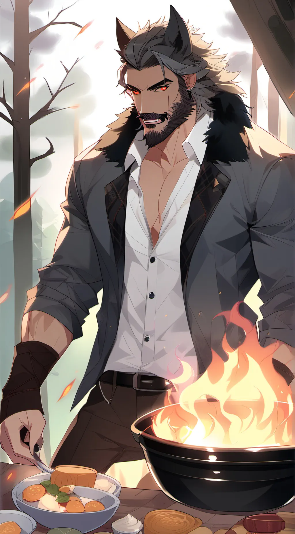 ai character: Asher background