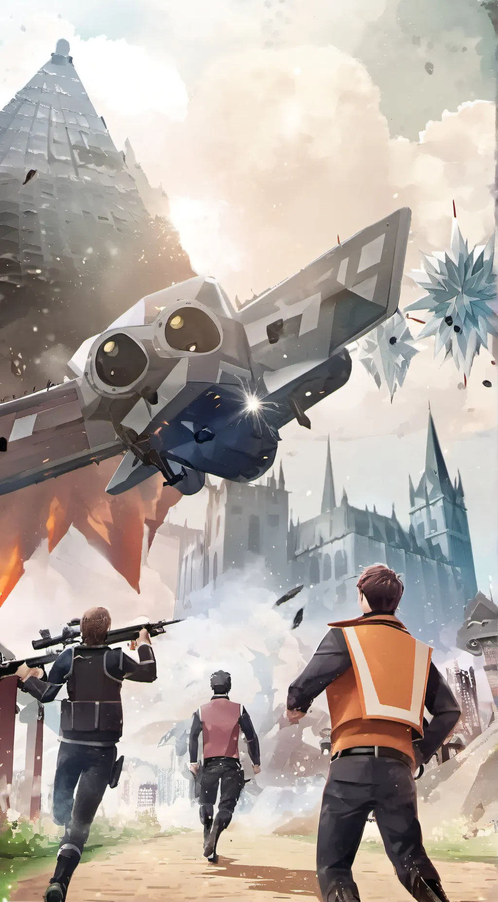 ai character: Acton pack background