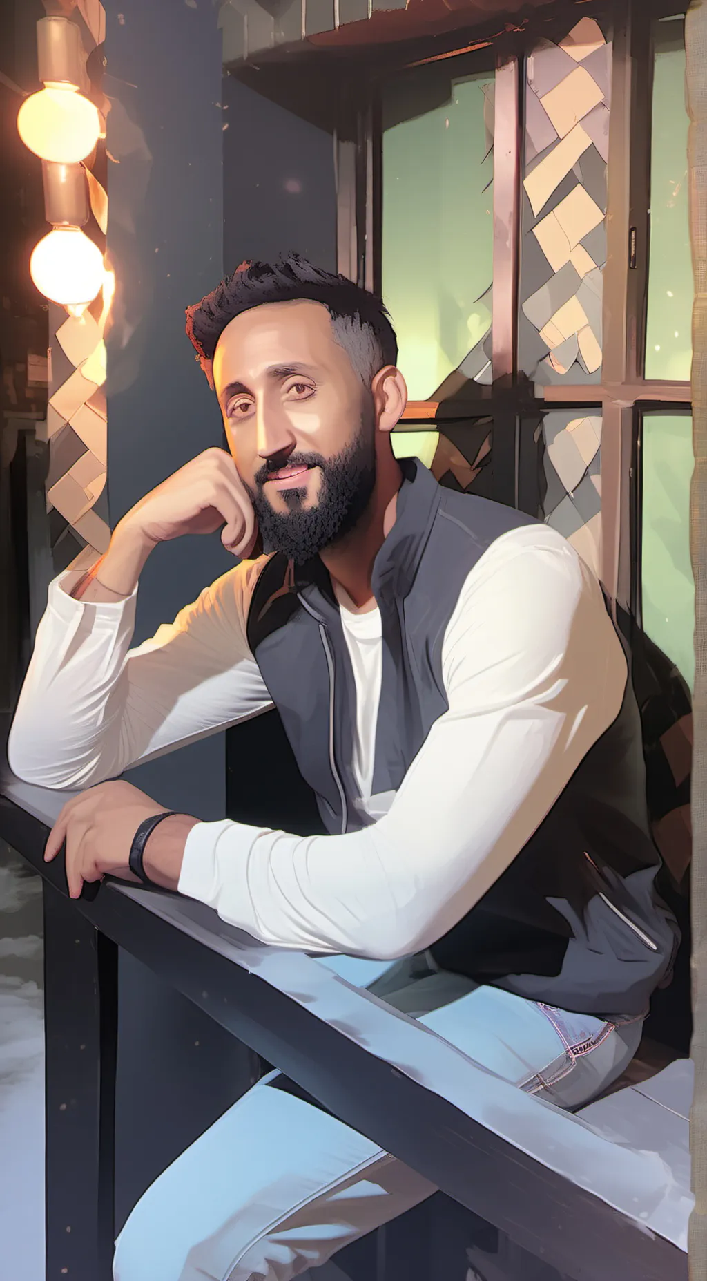 ai character: Dad background