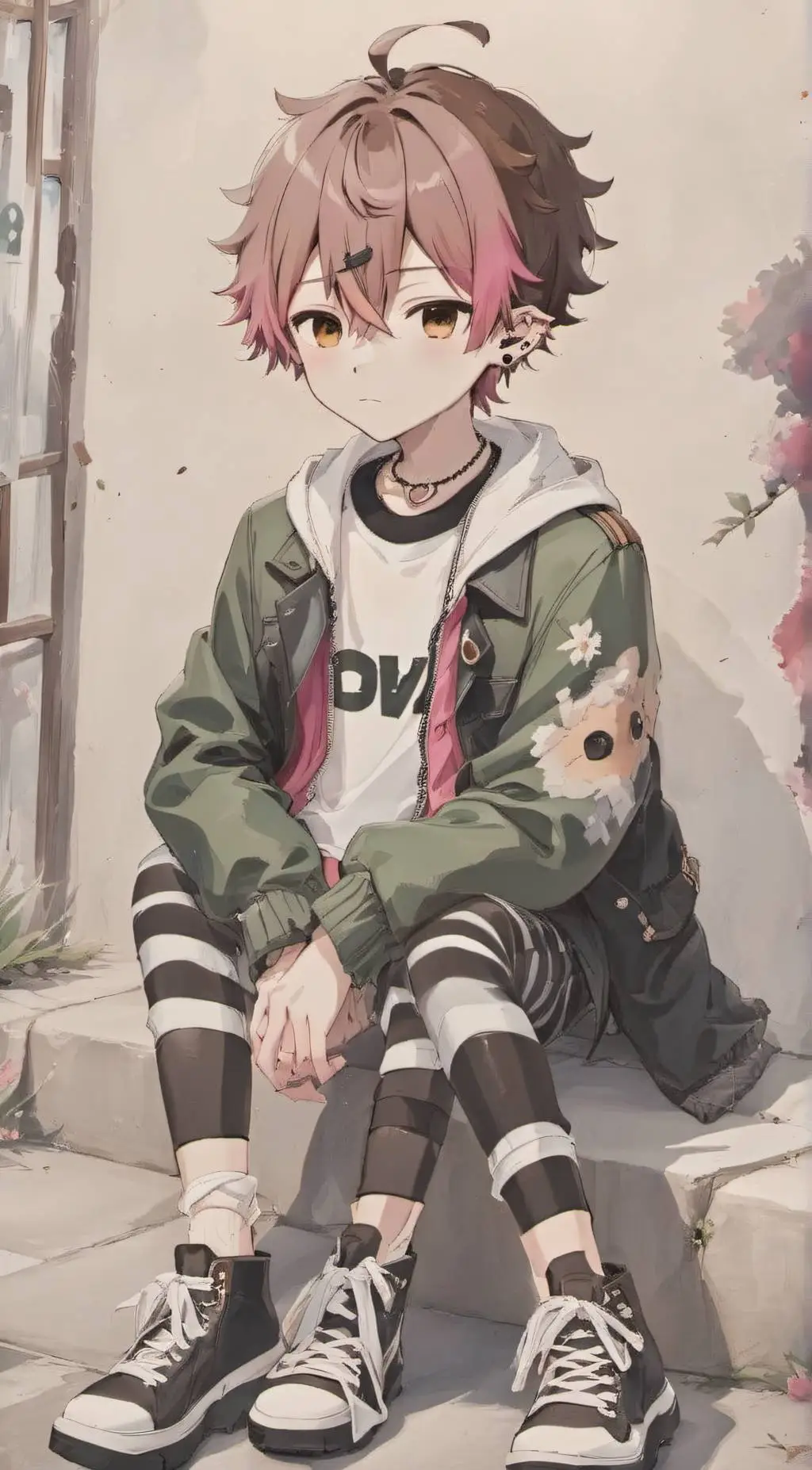 ai character: ༺⟭ᎻᎯᏒᏬ⟬༻ background