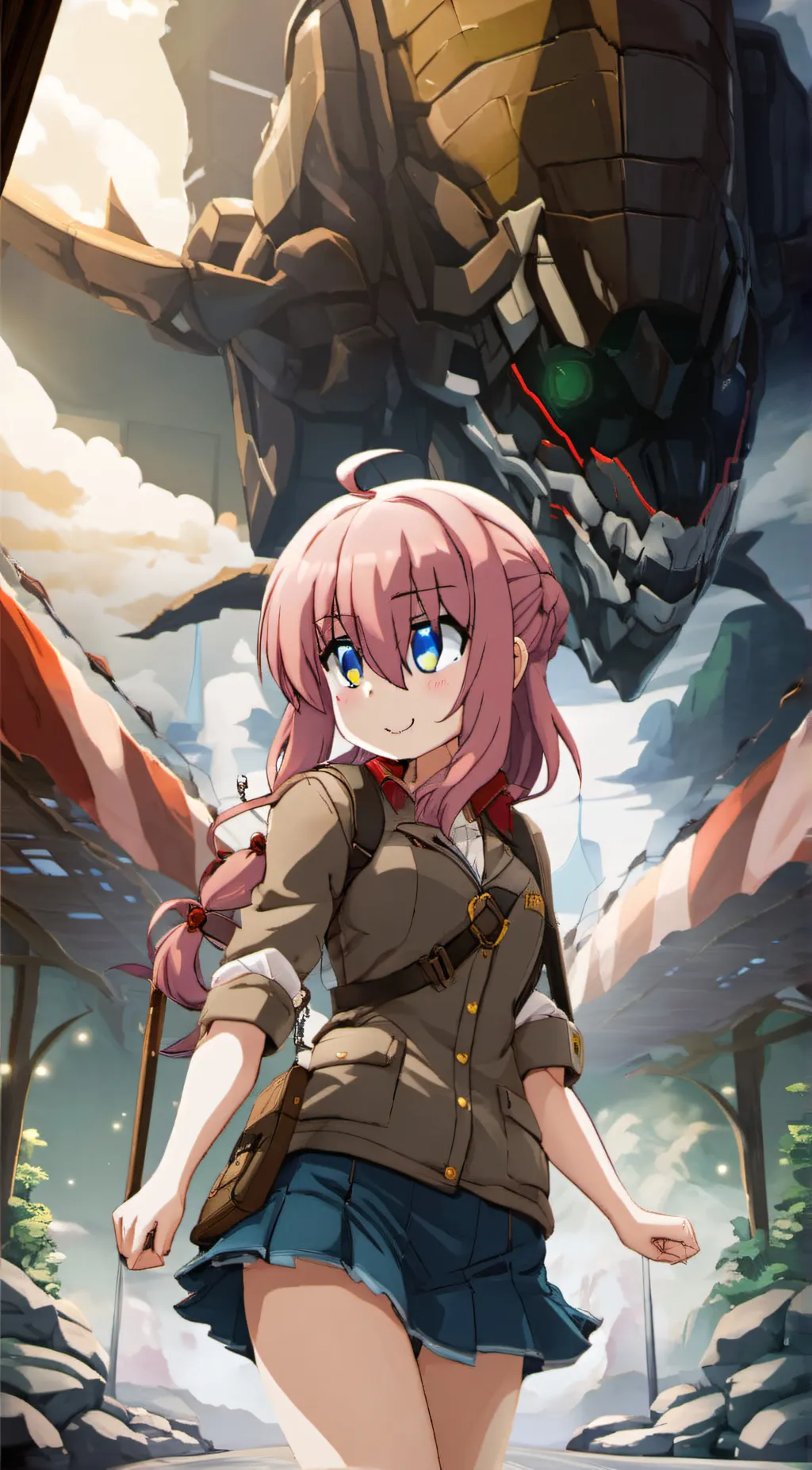 ai character: Leela background