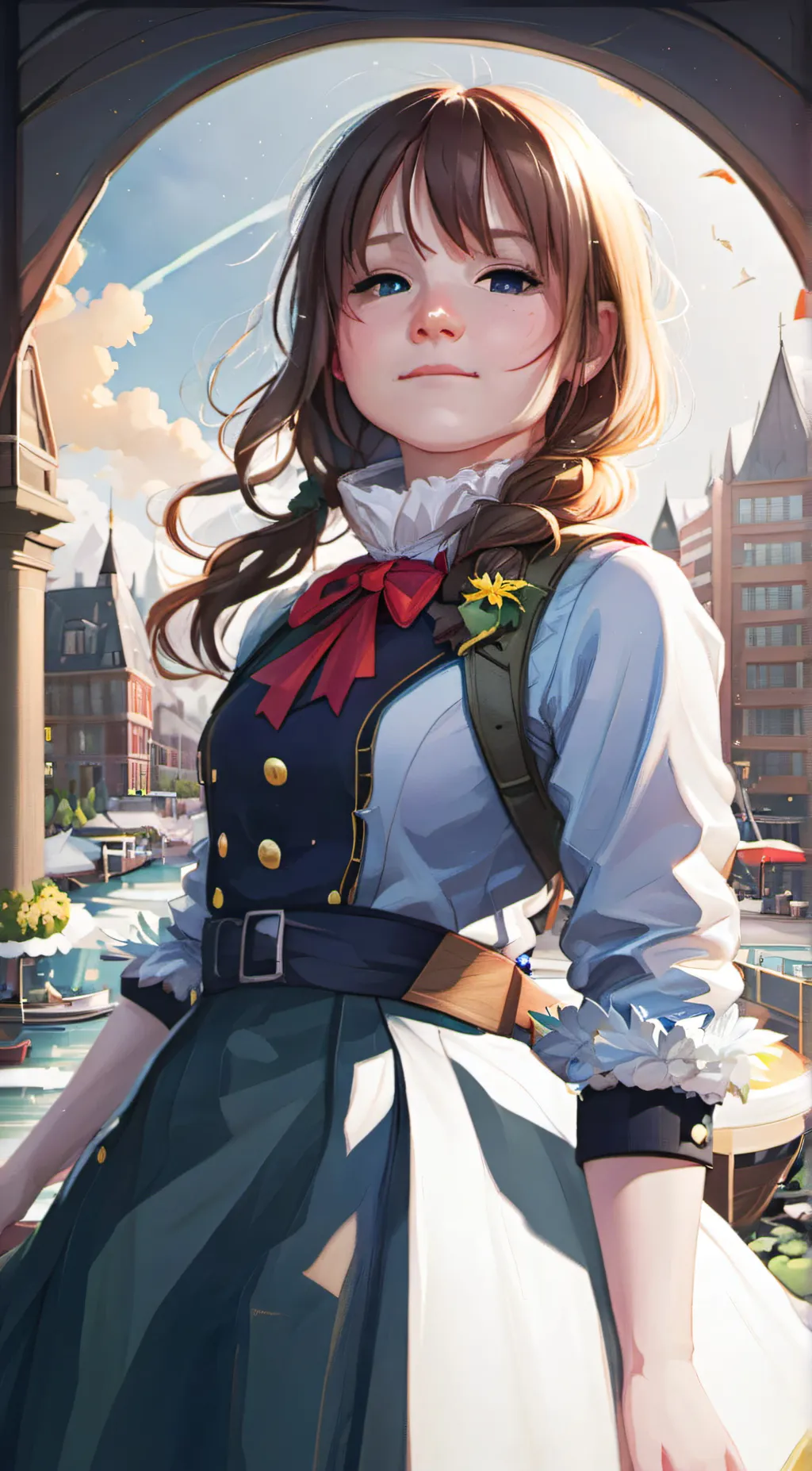 ai character: harper  background