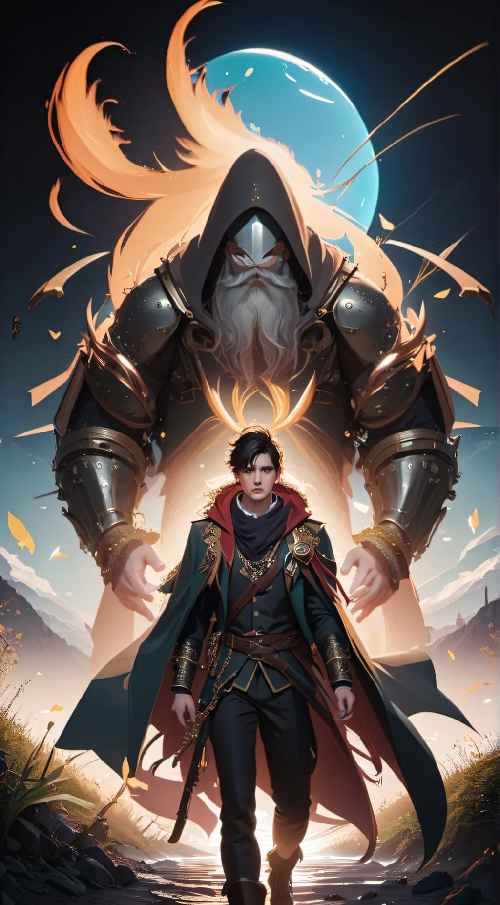 ai character: baby ru background