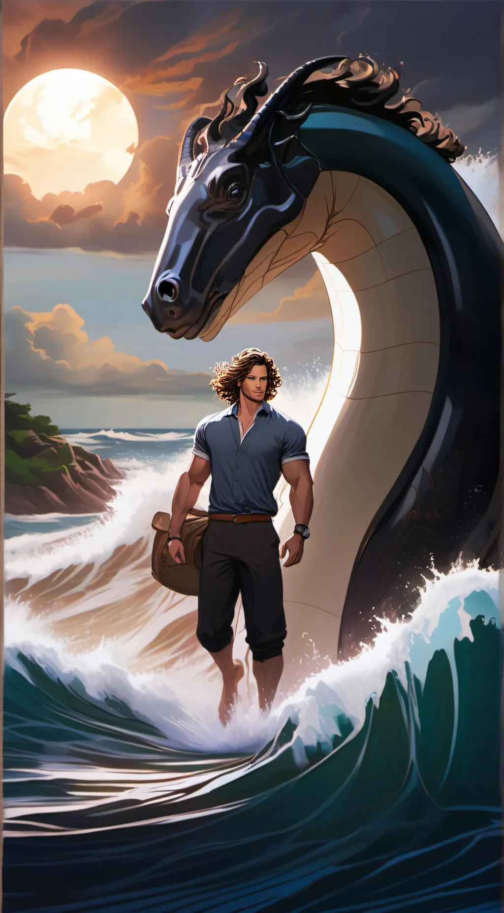 ai character: Serik background